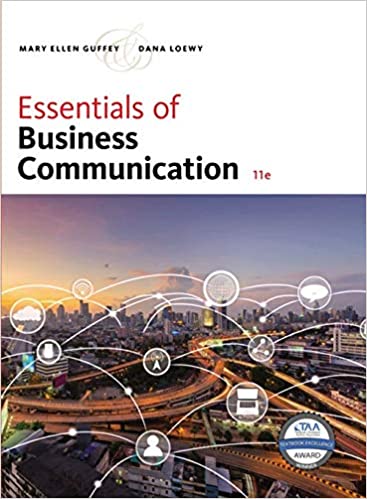 Essentials of Business Communication (11th Edition) - Original PDF